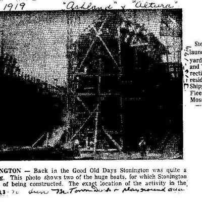 Shipbuilding in Stonington