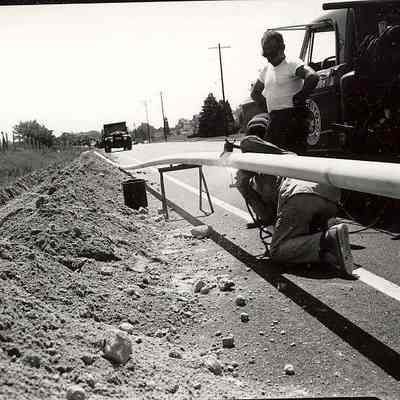 Route 1, road work, Stonington CT