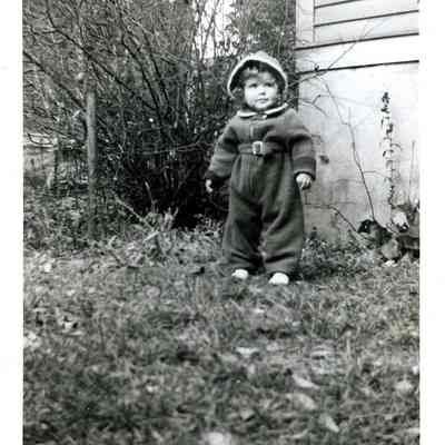 Small Child in Wool Suit