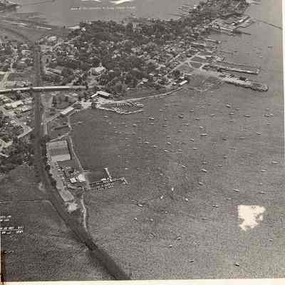 Aerial photograph of Stonington Borough