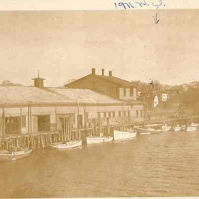 Fishing Fleet at Steamboat Wharf, Stonington CT