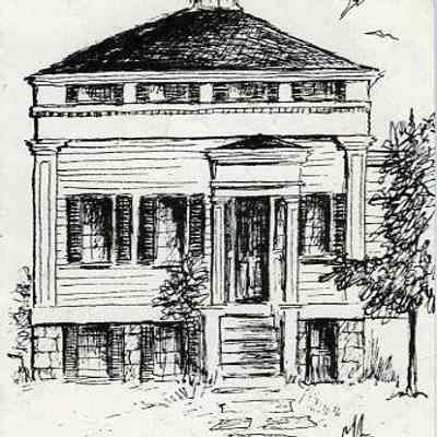 Anne Fuller's house, Wamphassuc Point, Stonington CT