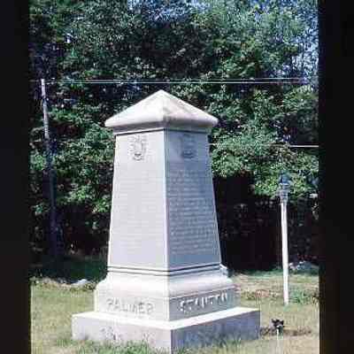 Founders Monument, Wequetequock Burying Ground