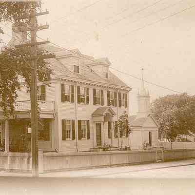House, corner of Broad and Water Streets, Stonington CT