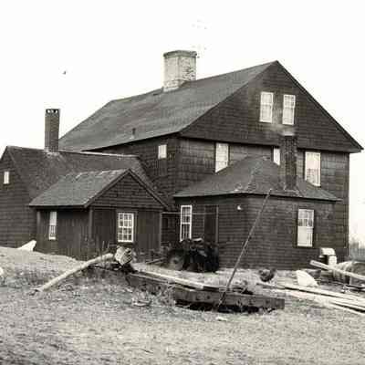Davis Homestead, Northwest View