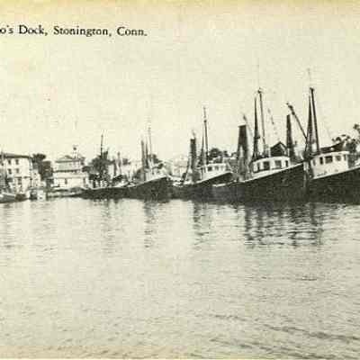 View of Longo's Dock, Stonington CT