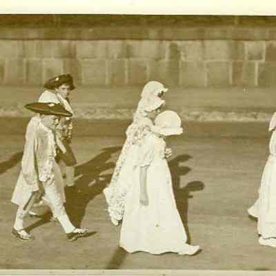 Colonial Schoolchildren, Water Street, Stonington CT