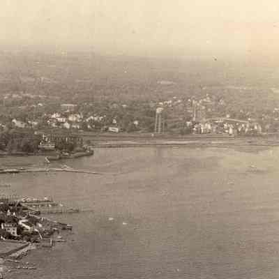 Lilttle Narragansett Bay from the air
