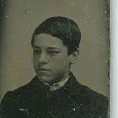 Unknown young man