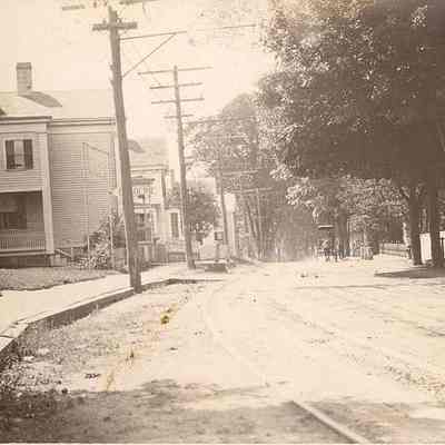 Elm Street looking south, Stonington CT