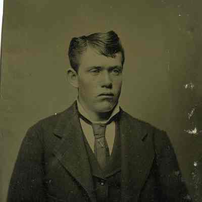 Unidentified young man