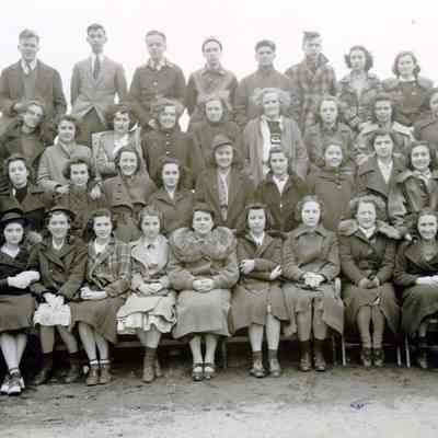Souhegan High School Class, 1938