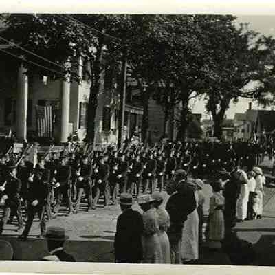 Uniformed men, Stonington CT