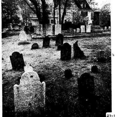 Cemetery in Stonington Borough, Stonington CT