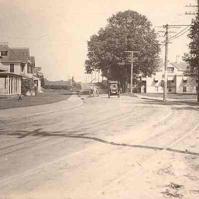 Elm Street looking north, Stonington CT