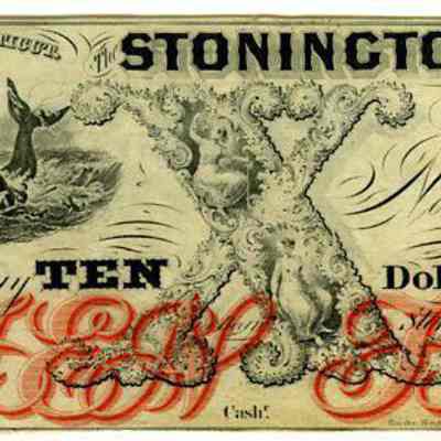 Ten Dollar Stonington Bank note