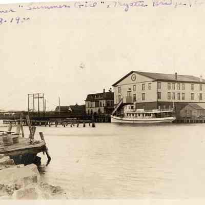 Steamer "Summer Girl" at Mystic Bridge