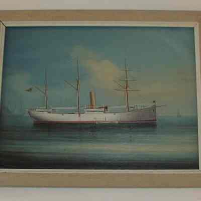 British Customs Yacht of the China Trade Era