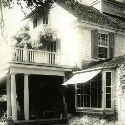 35 Grand Street, Stonington CT east end of veranda on south side