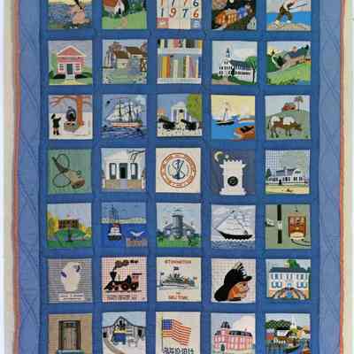 Stonington Bicentennial Quilt, Stonington CT