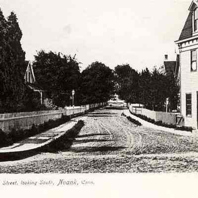 Pearl Street looking north, Noank CT
