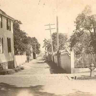 Wall Street from Main Street, Stonington CT