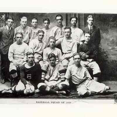 Baseball squad picture, 1920, Stonington CT