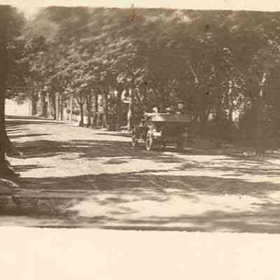 Looking west on Broad Street, Stonington CT