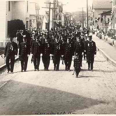 Stonington Firemen, Water Street, Stonington CT