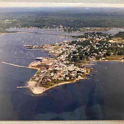 Aerial View of Stonington Borough