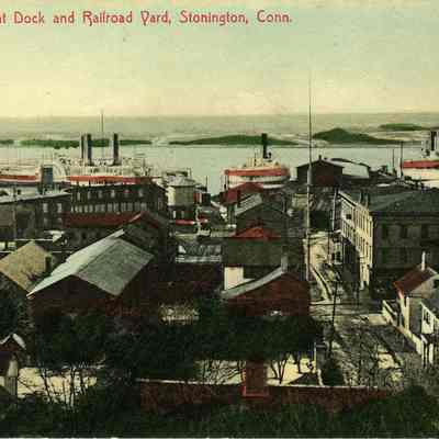 Steamboat Dock and Railroad Yard, Stonington CT