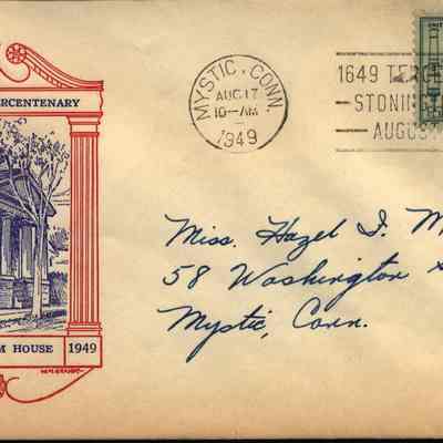 Envelope showing Old Custom House