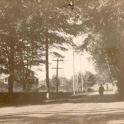 North Main Street looking north, Stonington CT