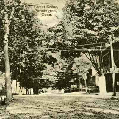 Street Scene, Stonington CT