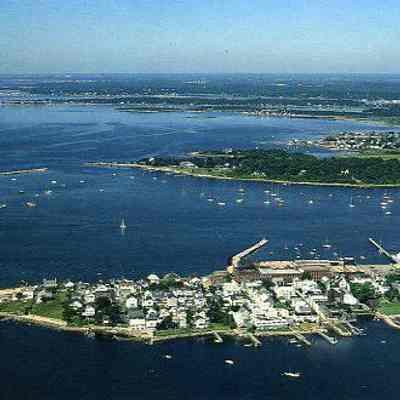 The New England Coast from Stonington to New London CT