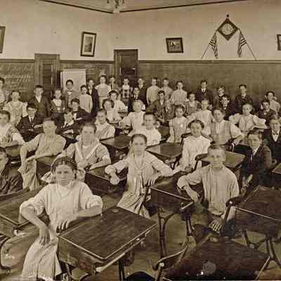 School Interior, c. 1910