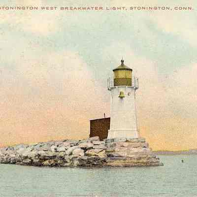Stonington West Breakwater Light, Stonington CT