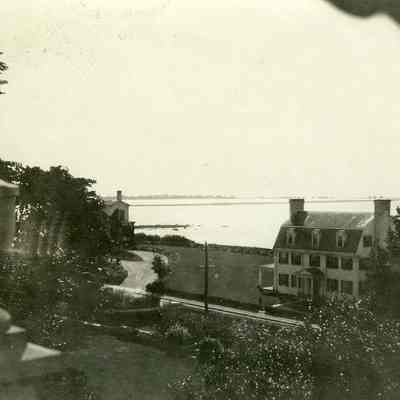 From the cupola, Watch Hill skyline at "The Hill"