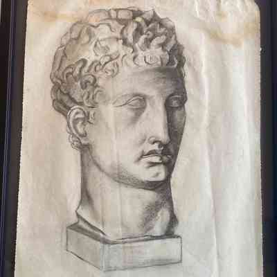 Male Head by Marion Gray Bradley
