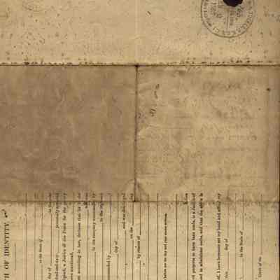 Discharge paper for George H. Denison