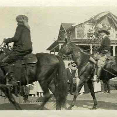 Two riders, Stonington CT
