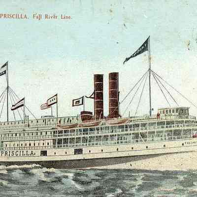 Steamer Priscilla, Fall River Line