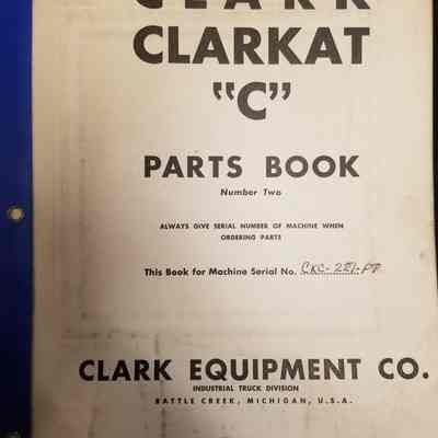 Clarkat Model C manual