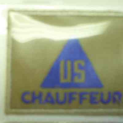 Civilian Chauffeur Patch