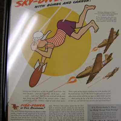 WWII Oldsmobile Firepower ad