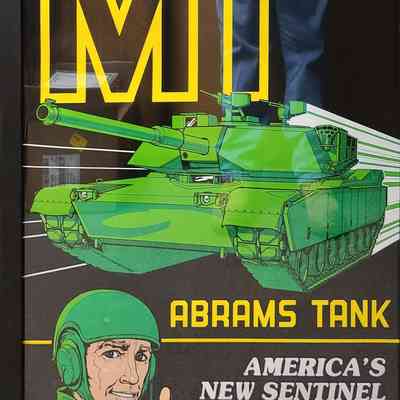 M1 Abrams Poster