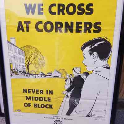 AAA of Michigan School Poster