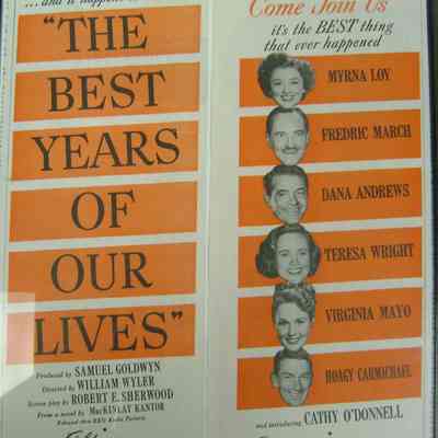 Best Years of Our Lives Movie Ad