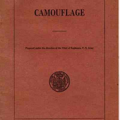 Camouflage, 1917 Engineer manual