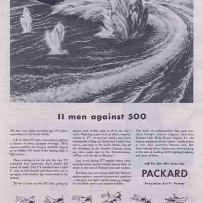 Packard PT Boat Advertisement